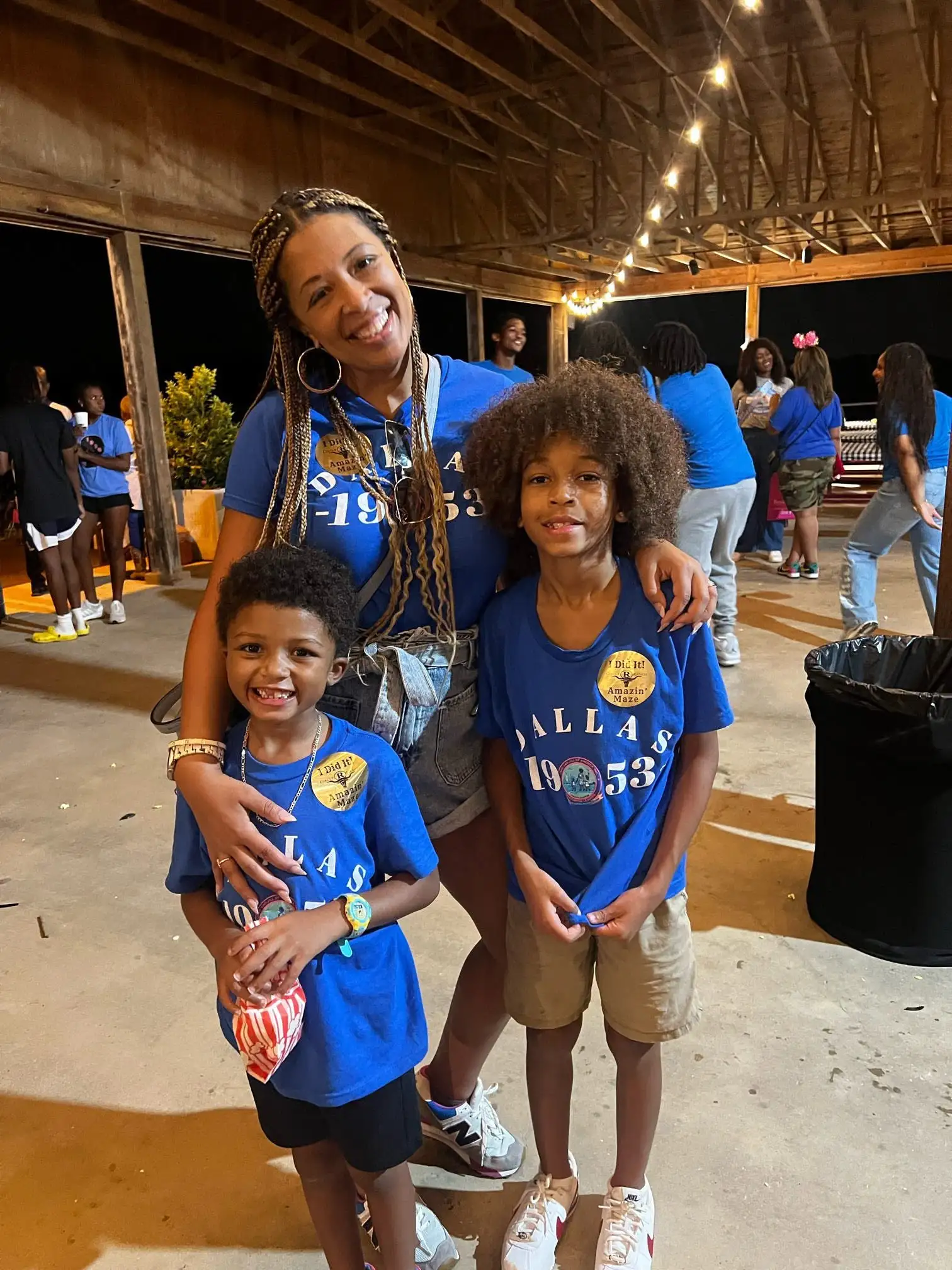 Dallas Chapter family at a membership event